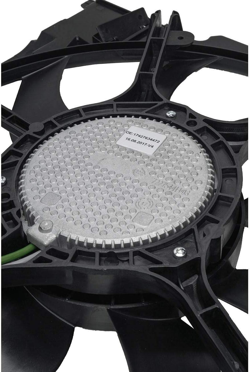 Front Radiator Cooling Fan Motor Assembly for BMW F15 X5 F16 X6 L4242