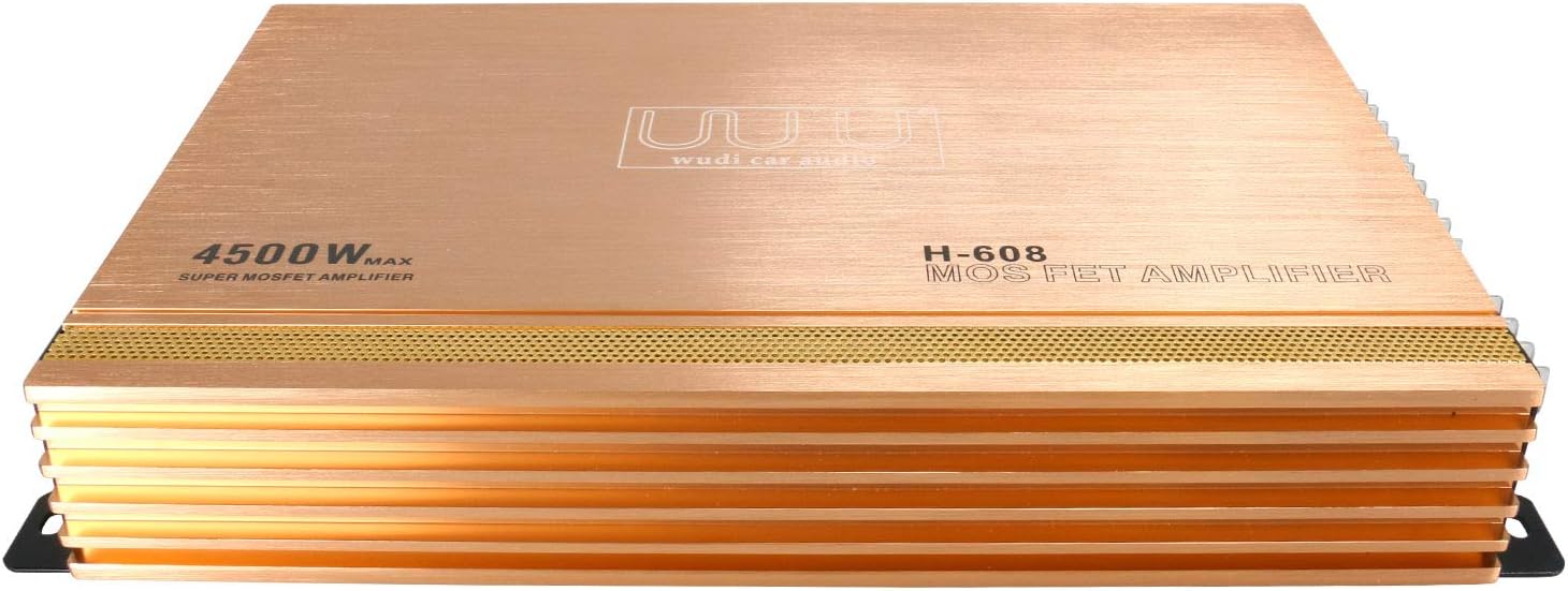 4 Channel Car Audio Power Stereo Amplifier 12V Pack of 2 M883792