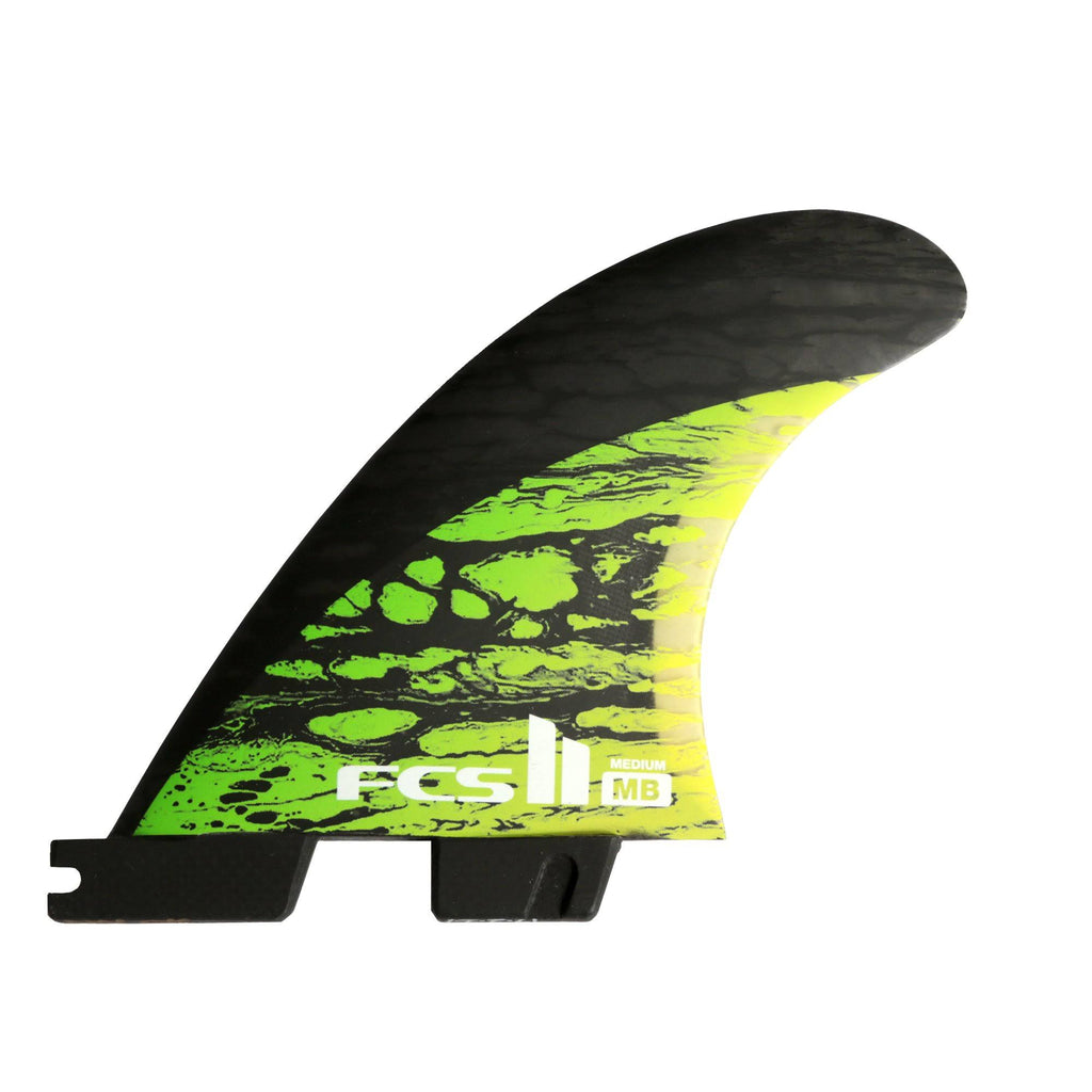 Green Medium PC Carbon Tri-Quad Fin Set J658652