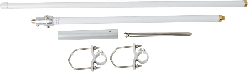 Dual Band Fiberglass Vertical Base Antenna with SO-239 Connector E64288