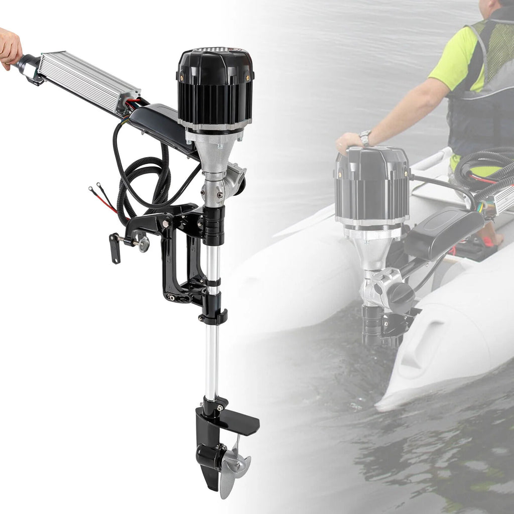 1000W 48V Electric Outboard Motor Brushless Trolling Motor with Adjustable Bracket L531193