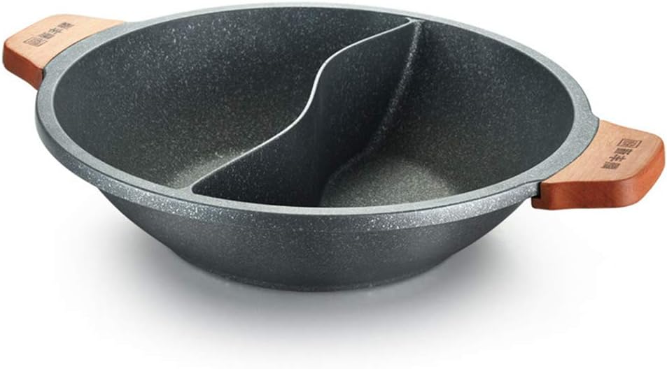 Natural Non-stick Hot Pot with Carbon Fiber Coating E339