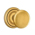 French Antique Brass Double Dummy Door Knob with Regular Rose T201651