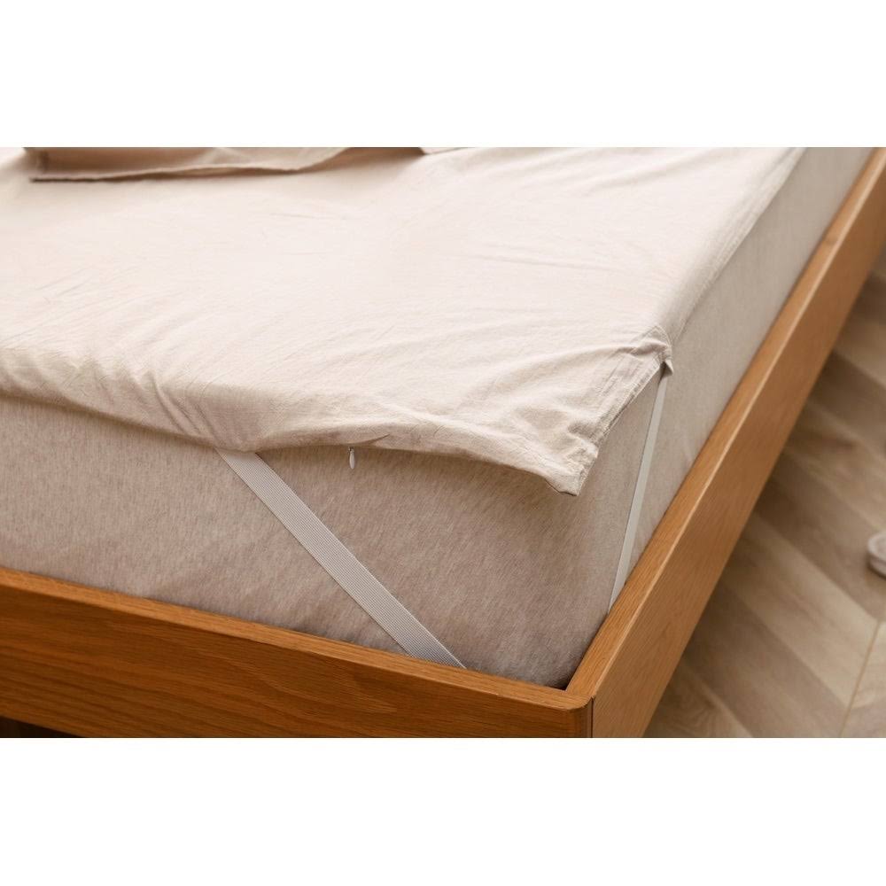 Queen Khaki Packable Travel Airbed Sheet Set with Carrying Bag I999927