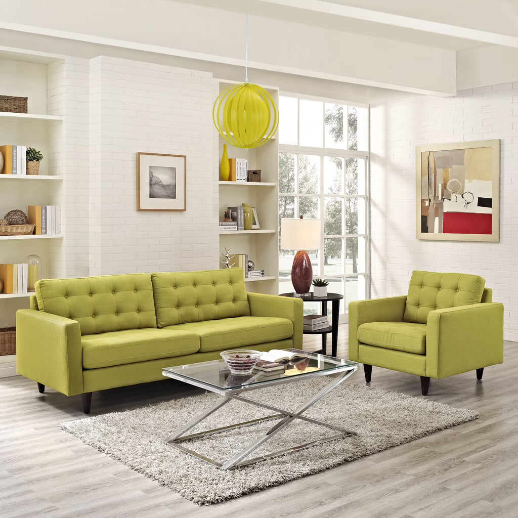 Wheatgrass Armchair and Sofa Set of 2 K760