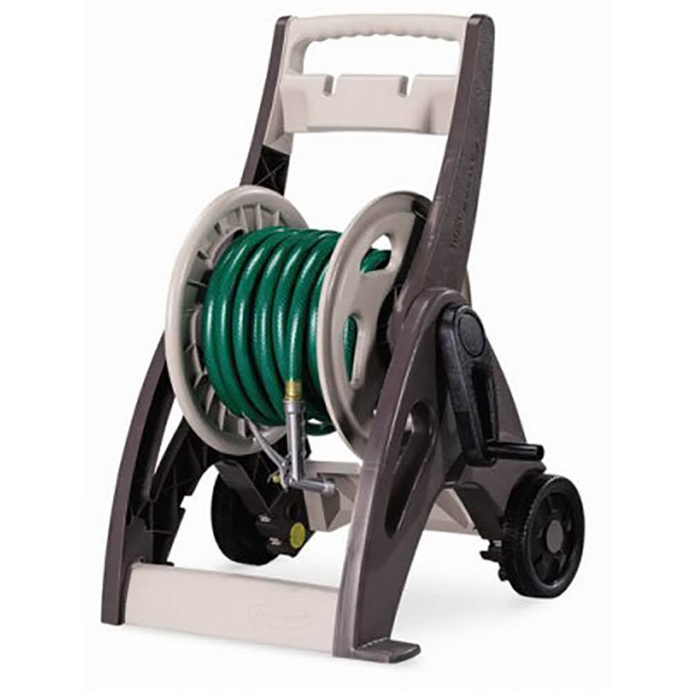 175' Resin Garden Hose Reel Cart with Leader Hose (2 Pack) T994747