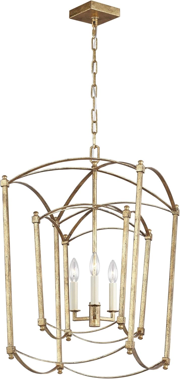 5-Light Antique Guild Candle Chandelier K1629