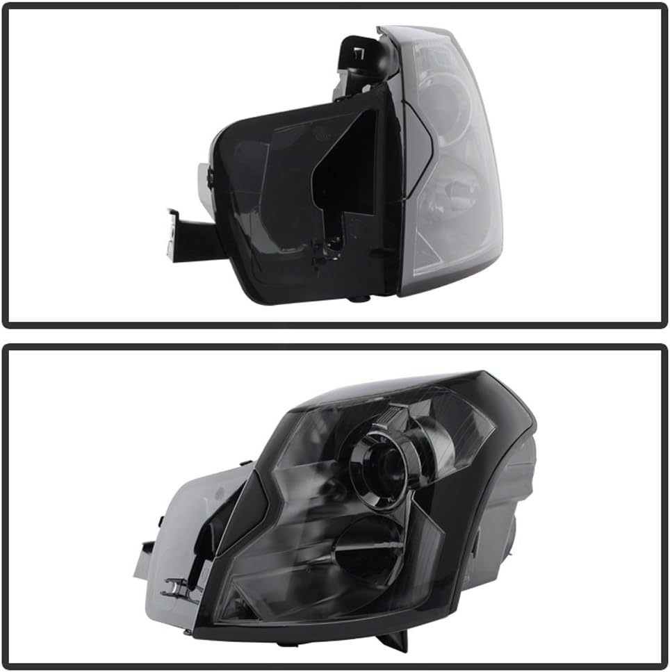 Smoke Halogen Projector Headlights F107796