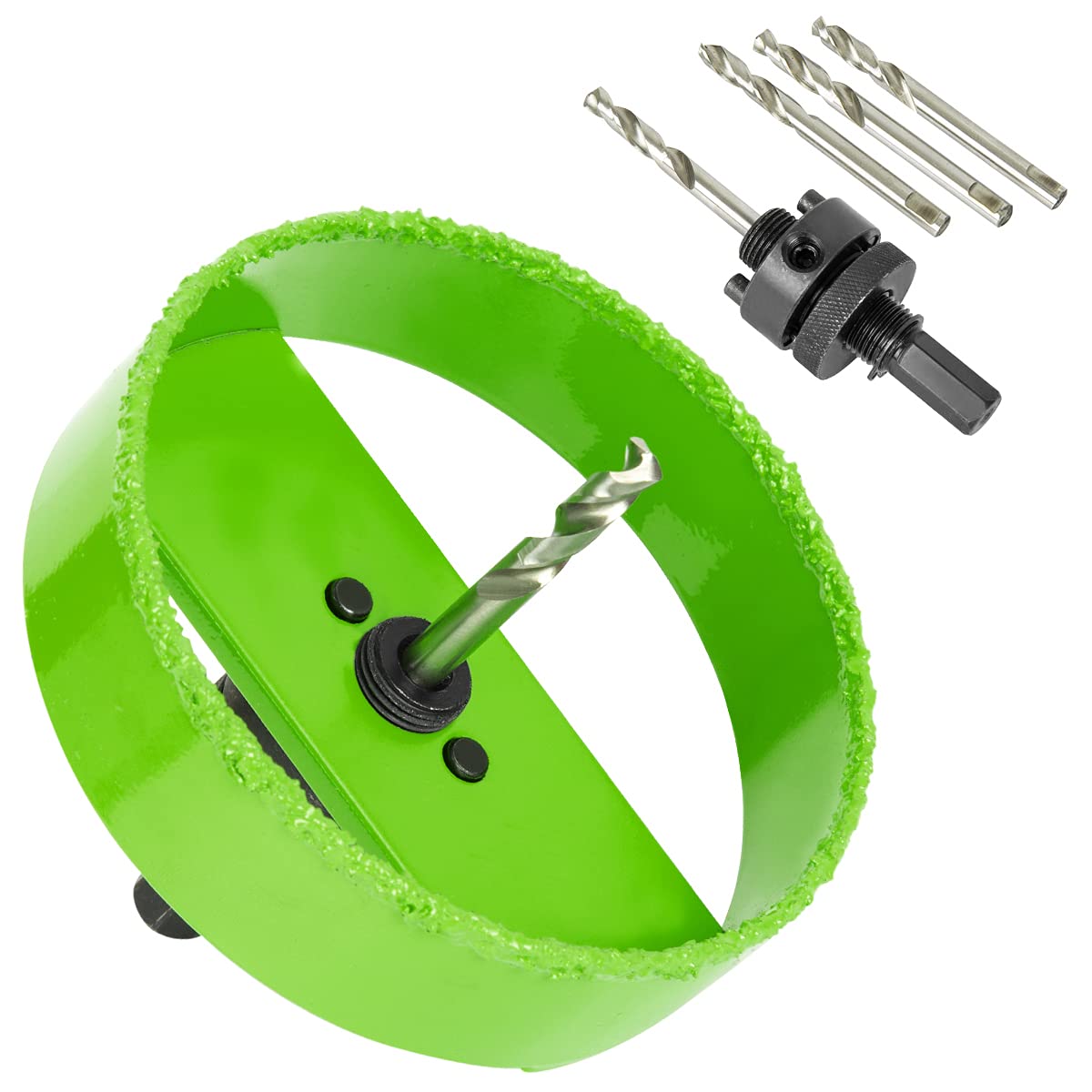 Carbide Grit Hole Saw for Drywall Ceiling, Pack of 2 X677
