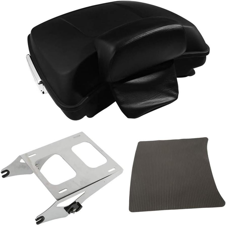 Razor Tour Pak Pack Trunk & Backrest Pad Vivid Black W358841