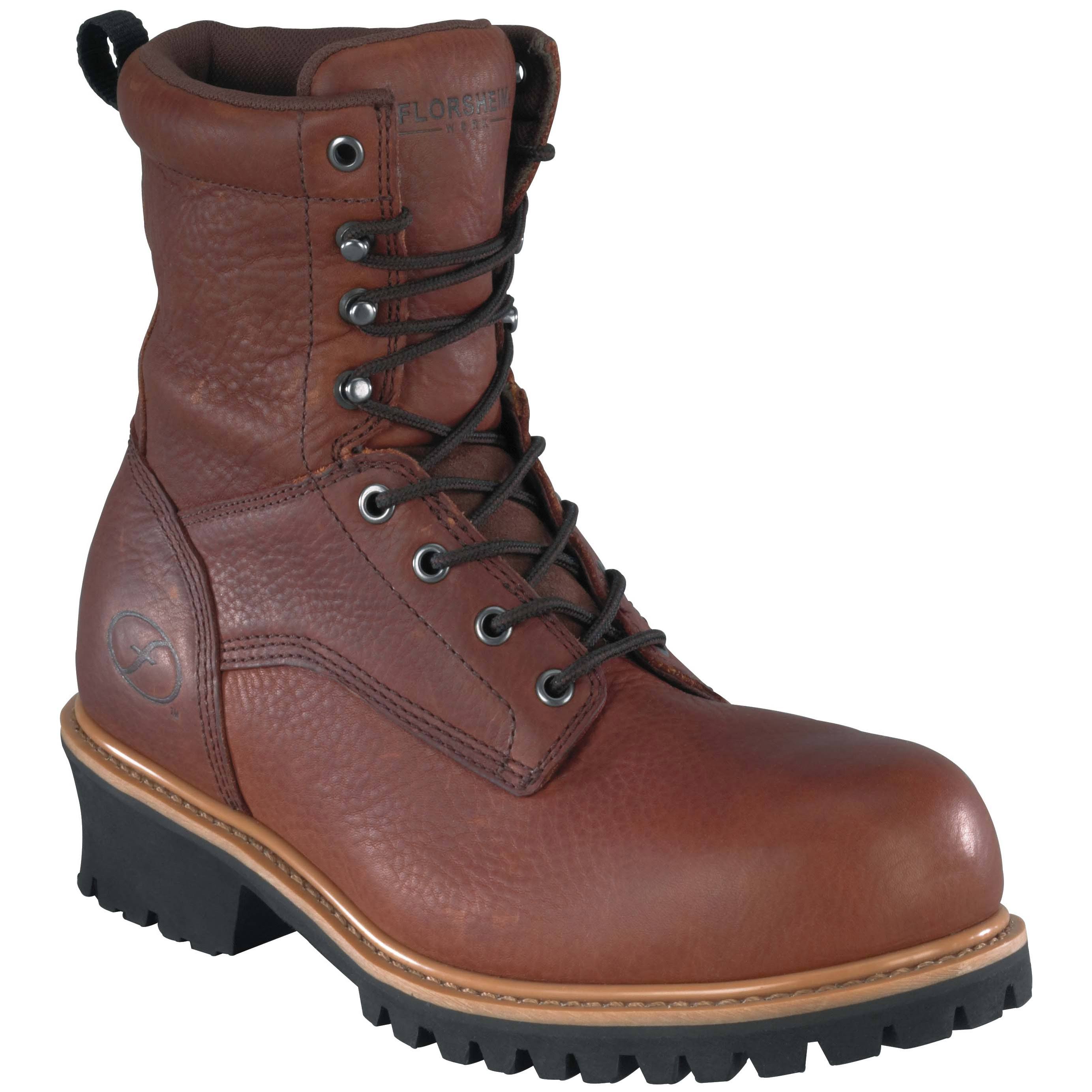 Brown Work Shoes E428468