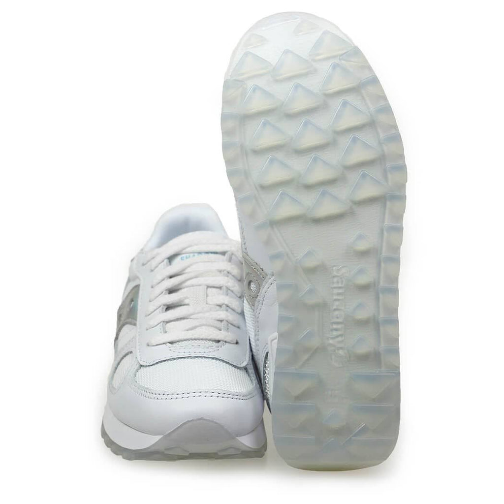 White Iridescent Saucony Shoes O342