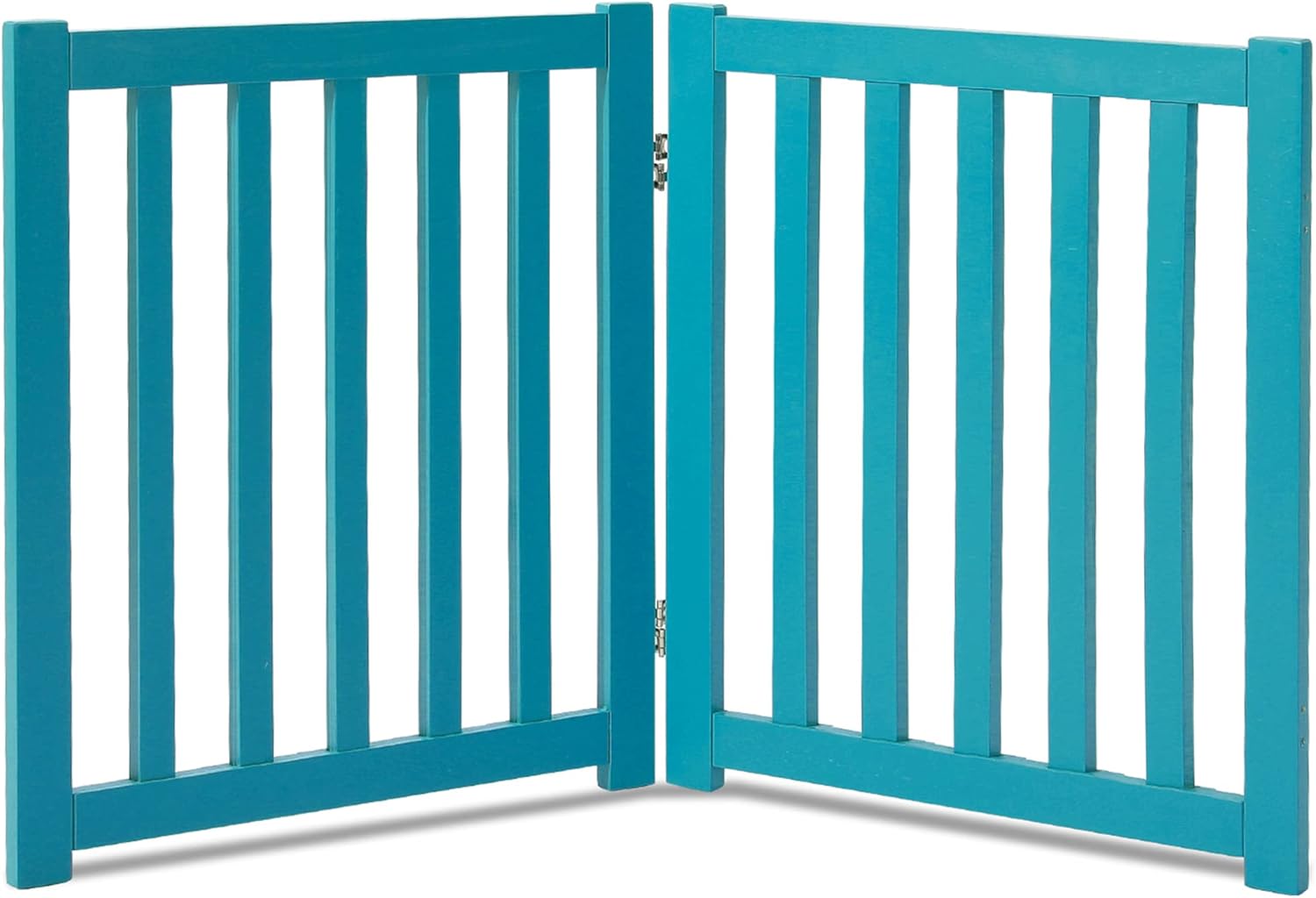 Oak Wood Foldable Pet Gate D417