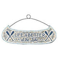 Metal Canoe Wall Decor V60171