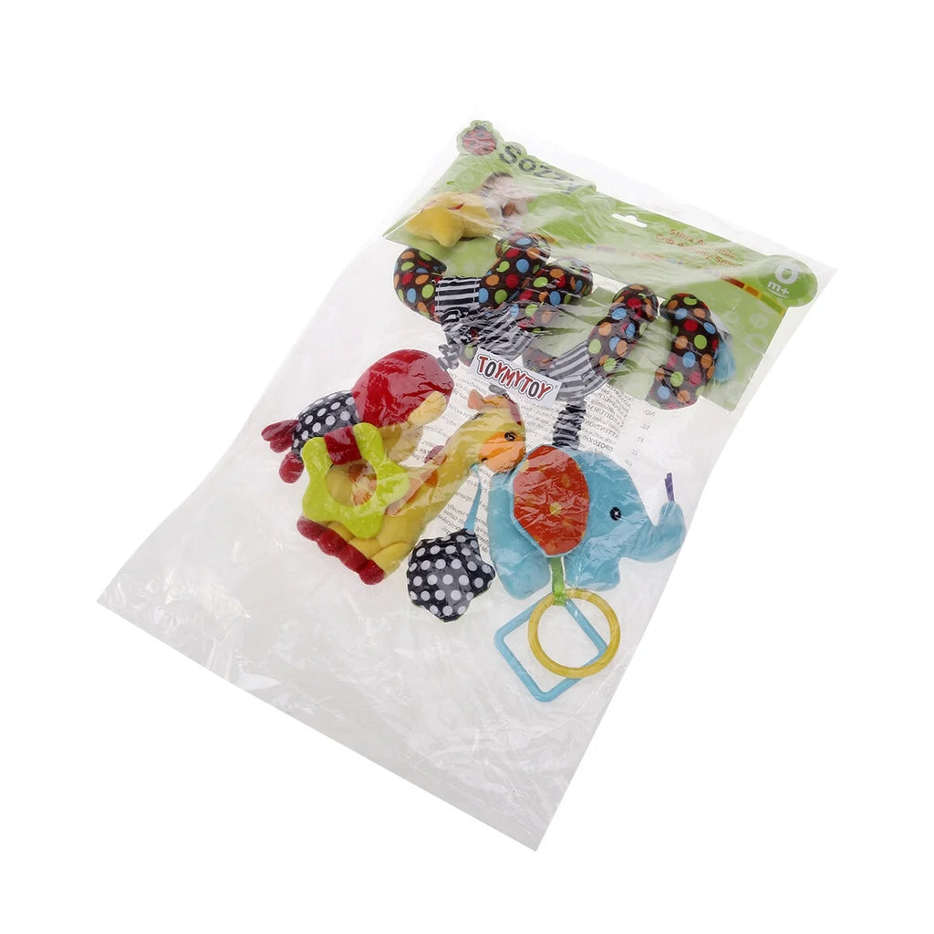 Infant Baby Activity Spiral Bed & Stroller Toy Plush Toy B40001