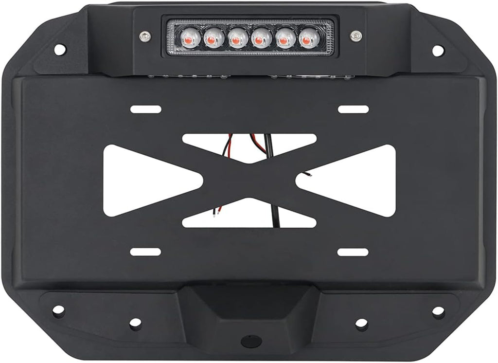 Spare Tire Delete License Plate Relocation Kit with Third Brake Light L198318