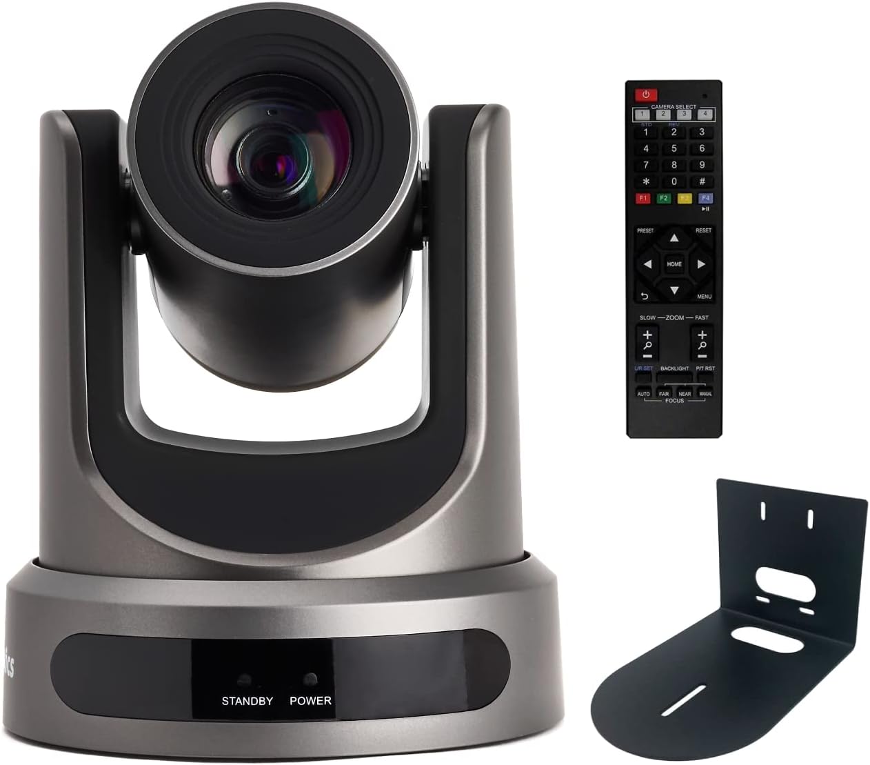 30X SDI Gen 2 1080p Live Streaming Broadcast Camera with White Wall Mount Bracket L212