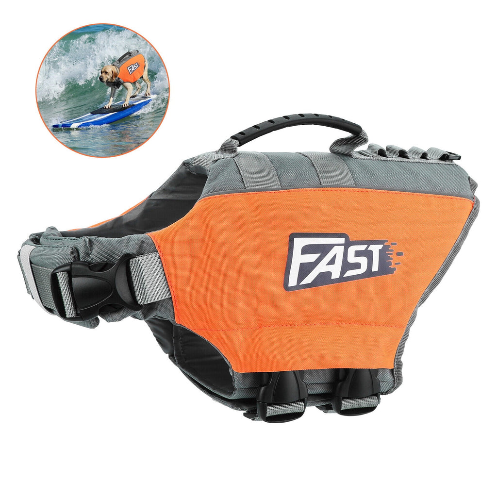 Reflective Inflatable Dog Life Preserver Vest V261696