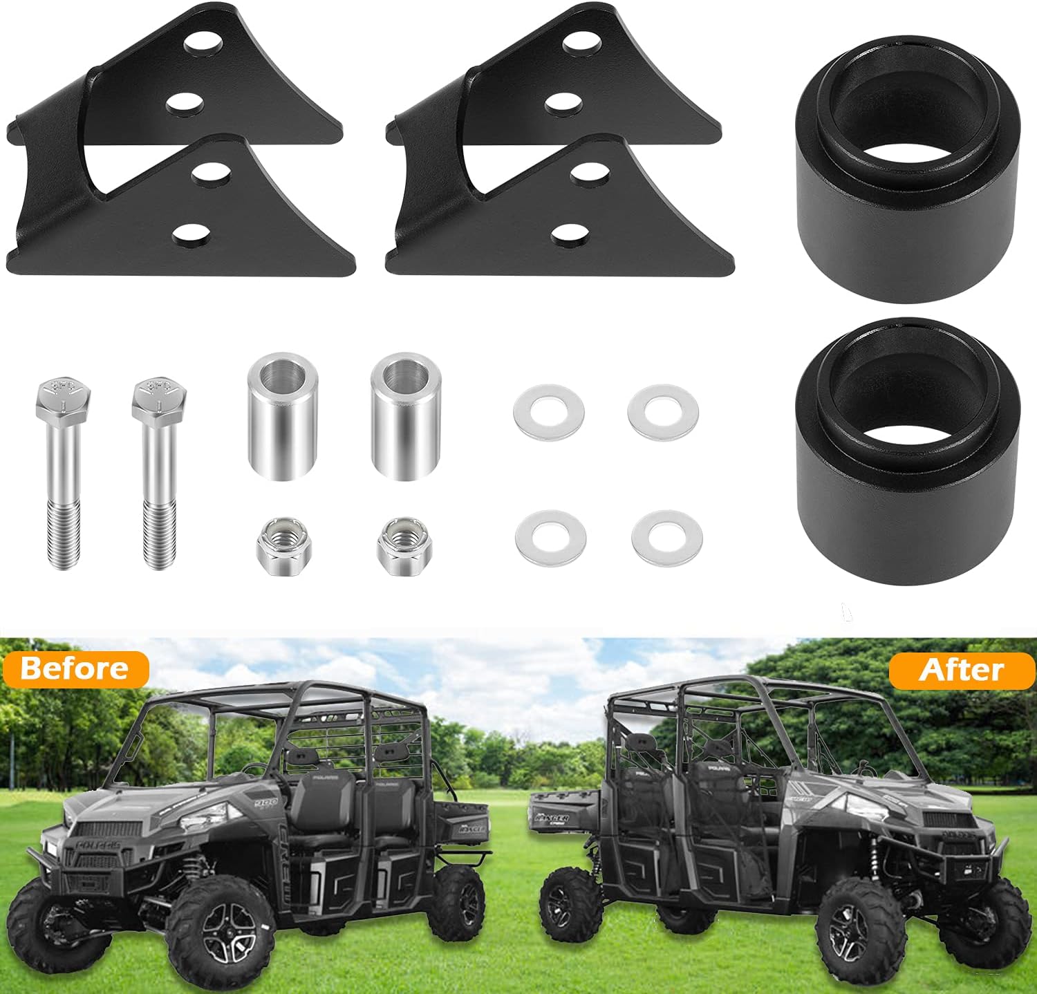 2.5'' Lift Kit UTV Front & Rear Suspension Pack of 2 T4122