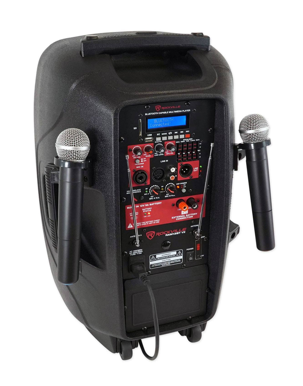 Portable Rechargeable 600W PA Speaker with Bluetooth J278