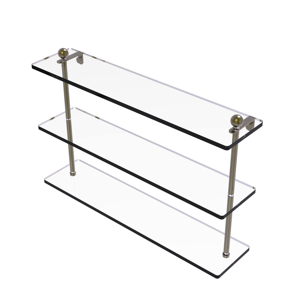 Triple Tiered Glass Shelf C543