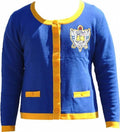 Royal Blue Heavy Weight Ladies Cardigan X972