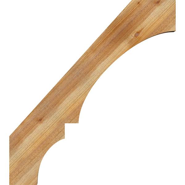 Balboa Rough Sawn Brace, Western Red Cedar W3192