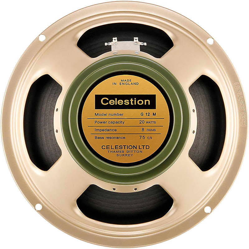 G12M 8 Ohms 20-Watt Guitar Speaker L618787