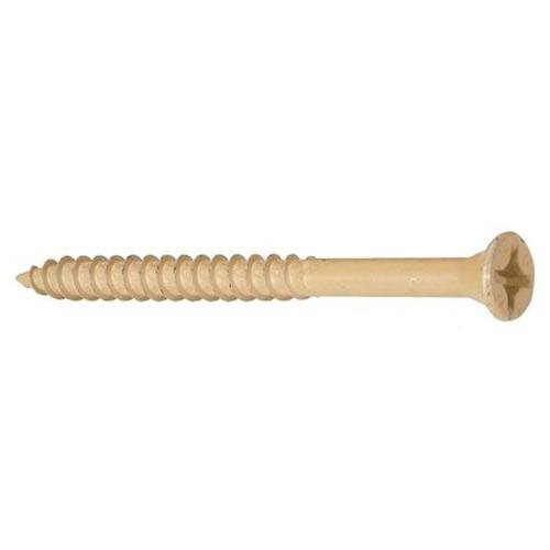 495 Pk Case Hardened Steel Wood Screws F44383