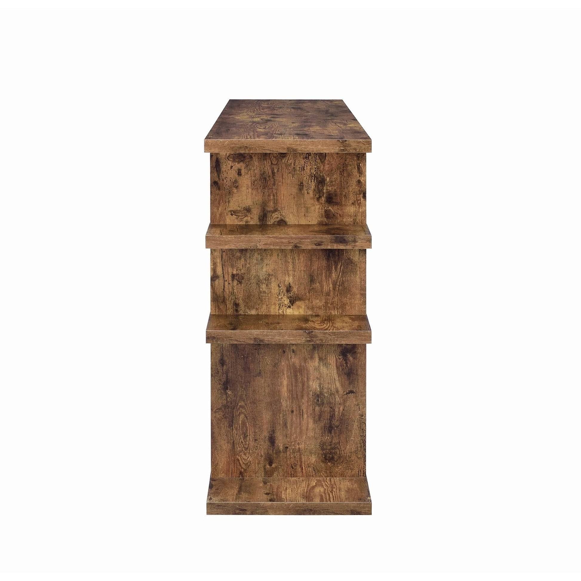 Antique Nutmeg 3 Tier Bookcase V88660
