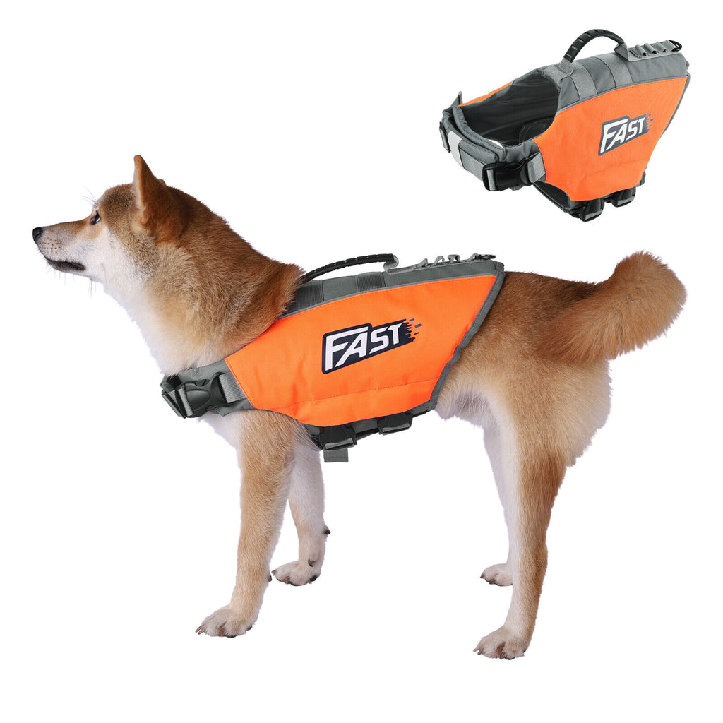 Reflective Inflatable Dog Life Preserver Vest V261696