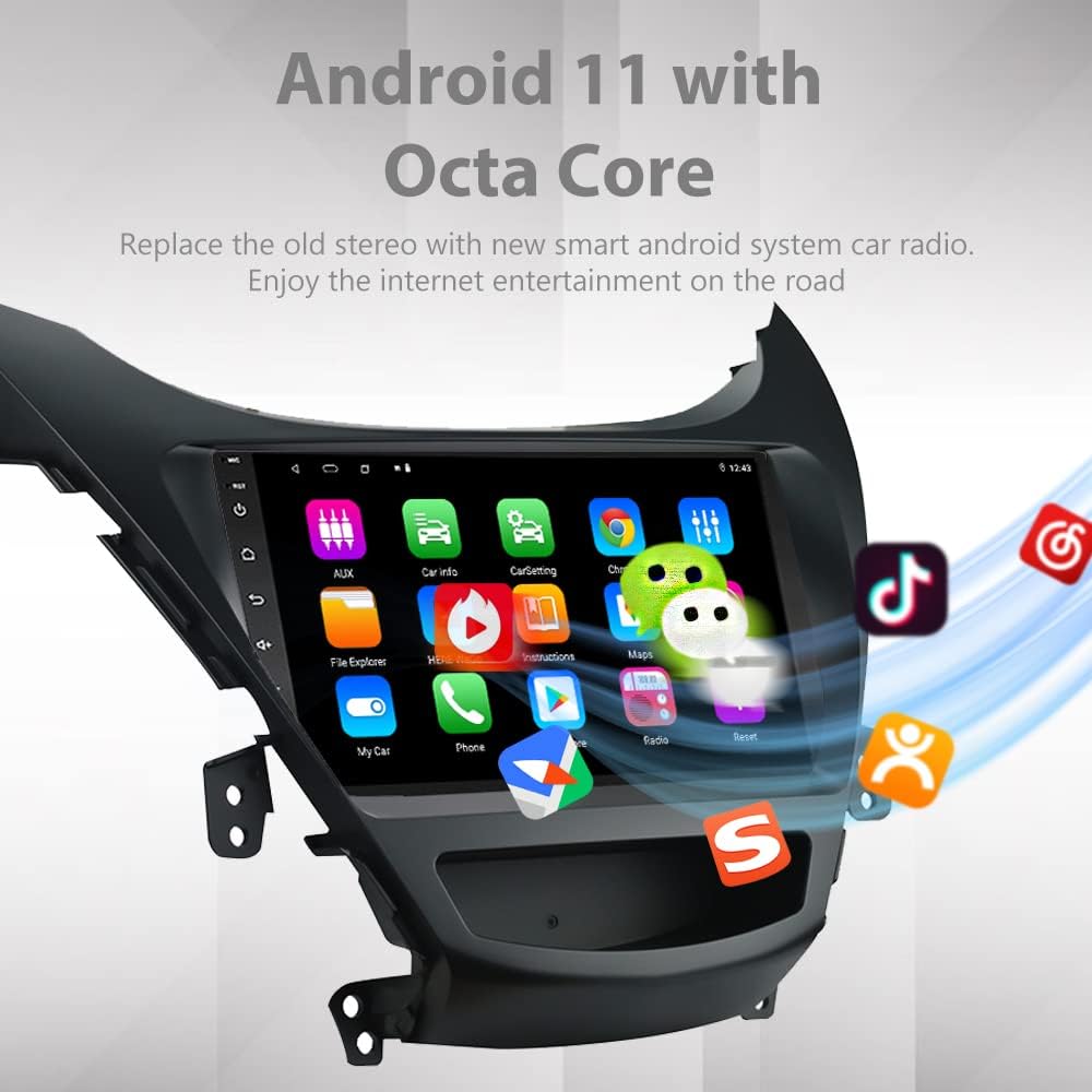 Car Radio with 9 inch High Definition Touch Screen Bluetooth USB Player O8893
