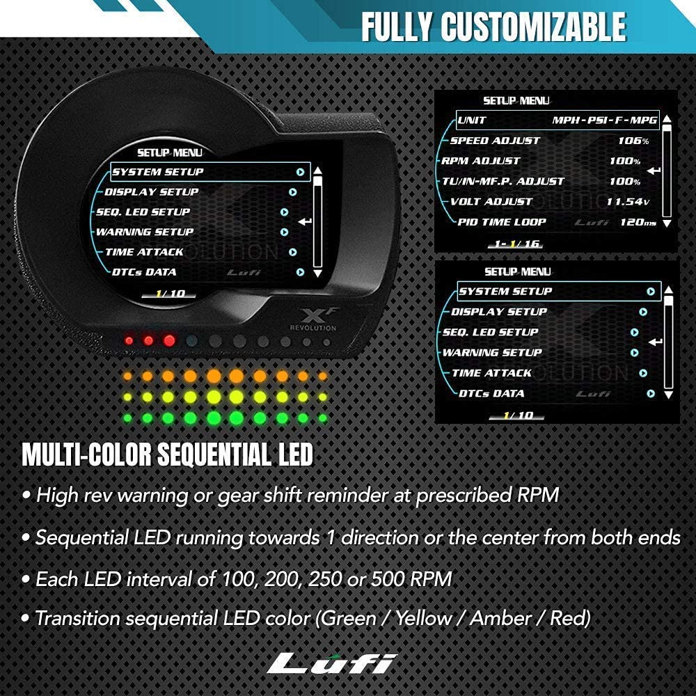 OBD2 Gauge Display Head Up Display S53614