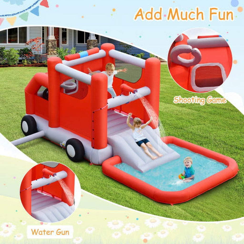 Inflatable Castle Bounce House with 480W Blower B536