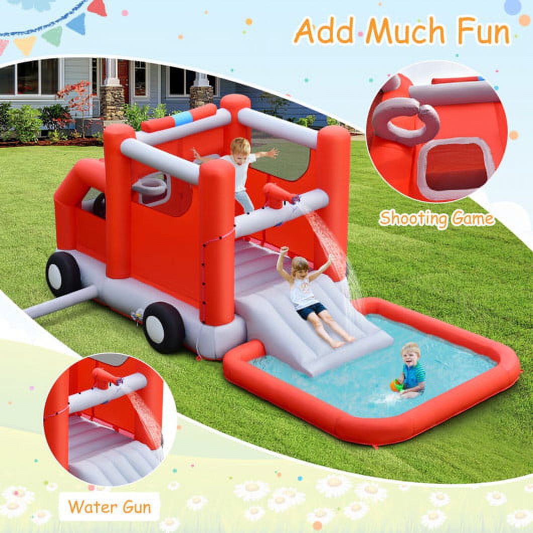 Inflatable Castle Bounce House with 480W Blower B536