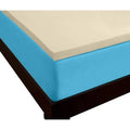 3lb California King Size Visco Elastic Memory Foam Mattress Topper P13645