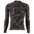 XXL Tiger Tracks Camo Ink Black Long-Sleeve Top P7334
