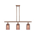 Black Antique Brass 3 Light Island Light A37143