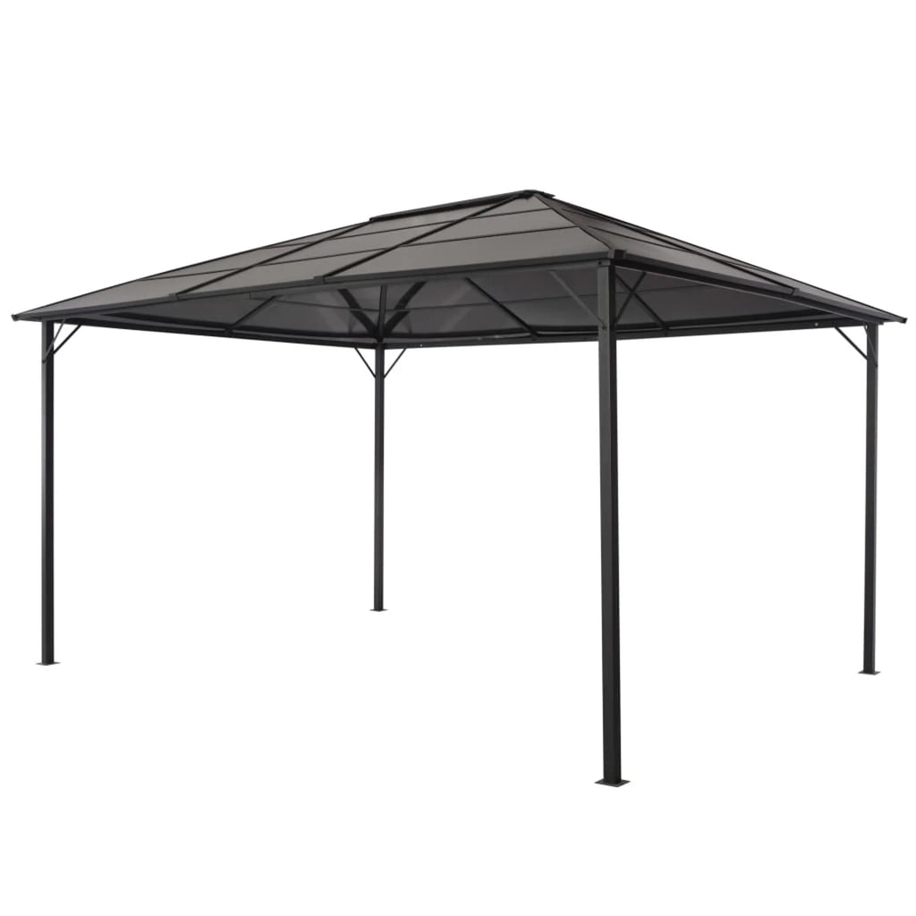 Black Outdoor Party Tent Canopy 18.9ft x 9.5ft x 10.1ft O777849