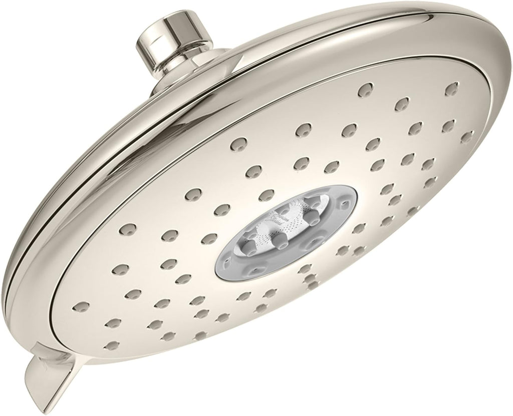 Brushed Nickel 4-Function Shower Head, 2.5 GPM P113