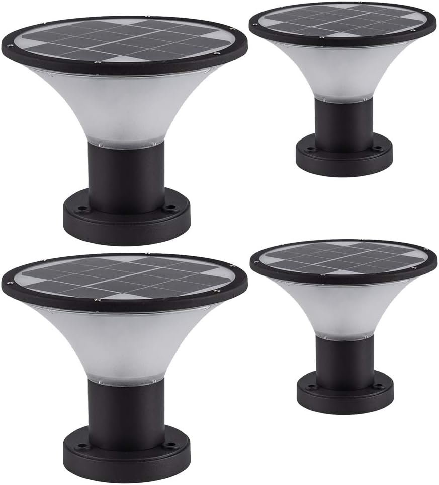 4 Pack Solar Post Cap Lights K261