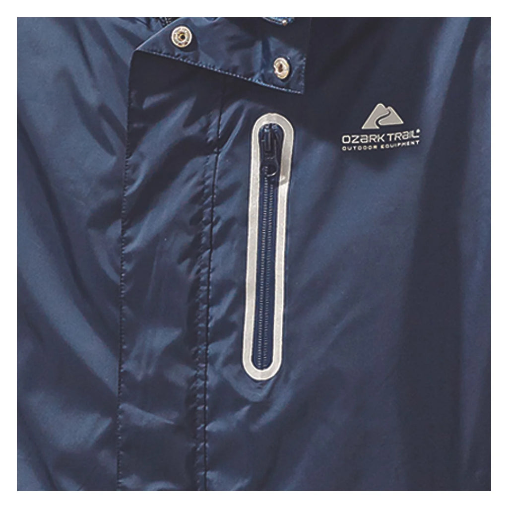 Blue Cove Long Sleeve Rain Jacket J7228