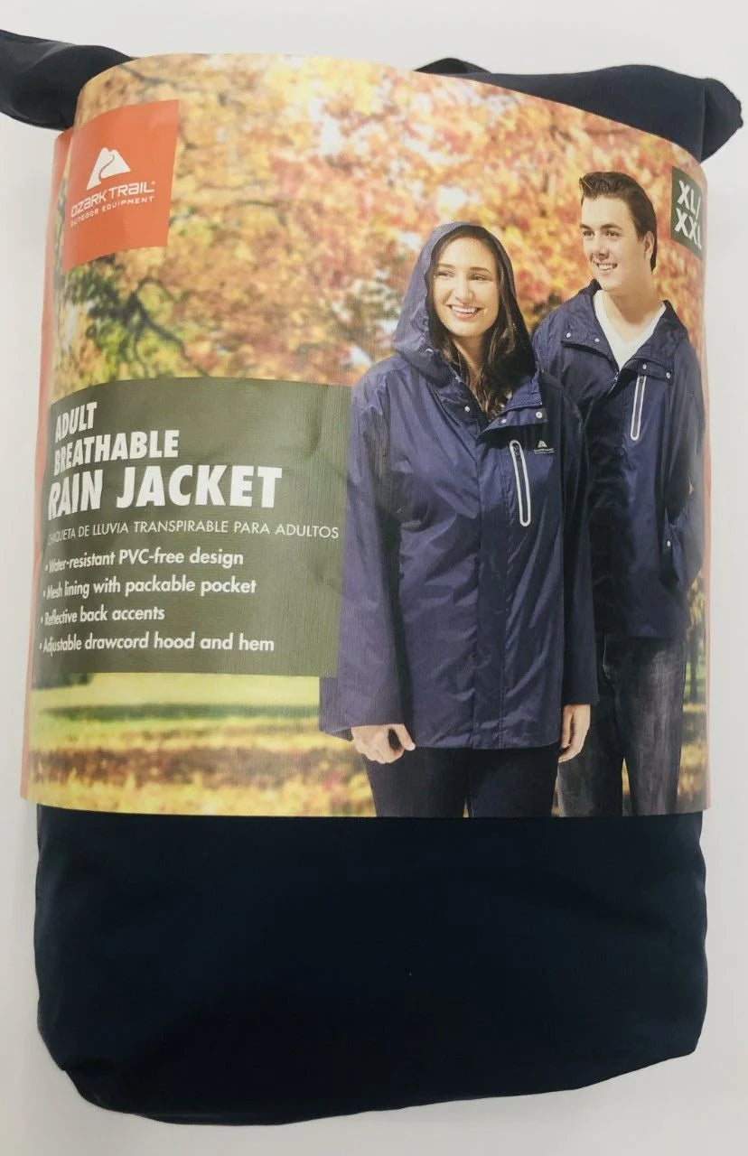 Blue Cove Long Sleeve Rain Jacket J7228