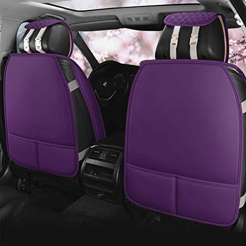 Leather Auto Seat Covers 9pcs Front Rear Seat Covers B765736