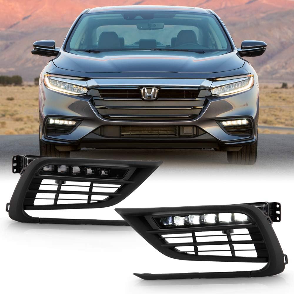 LED Fog Lights with Wire and Switch Assembly Pair S49491