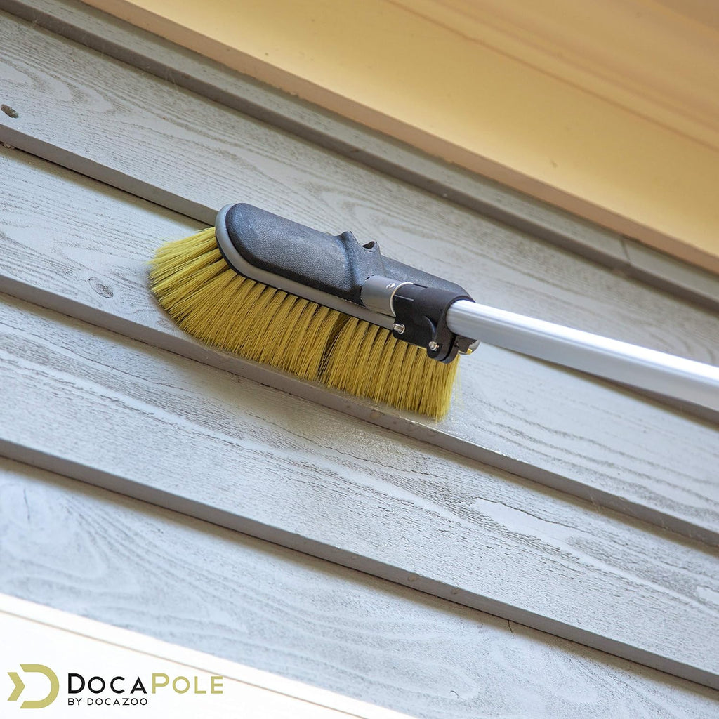 11 Inch Medium Bristle Deck Brush with Telescoping Pole S406958