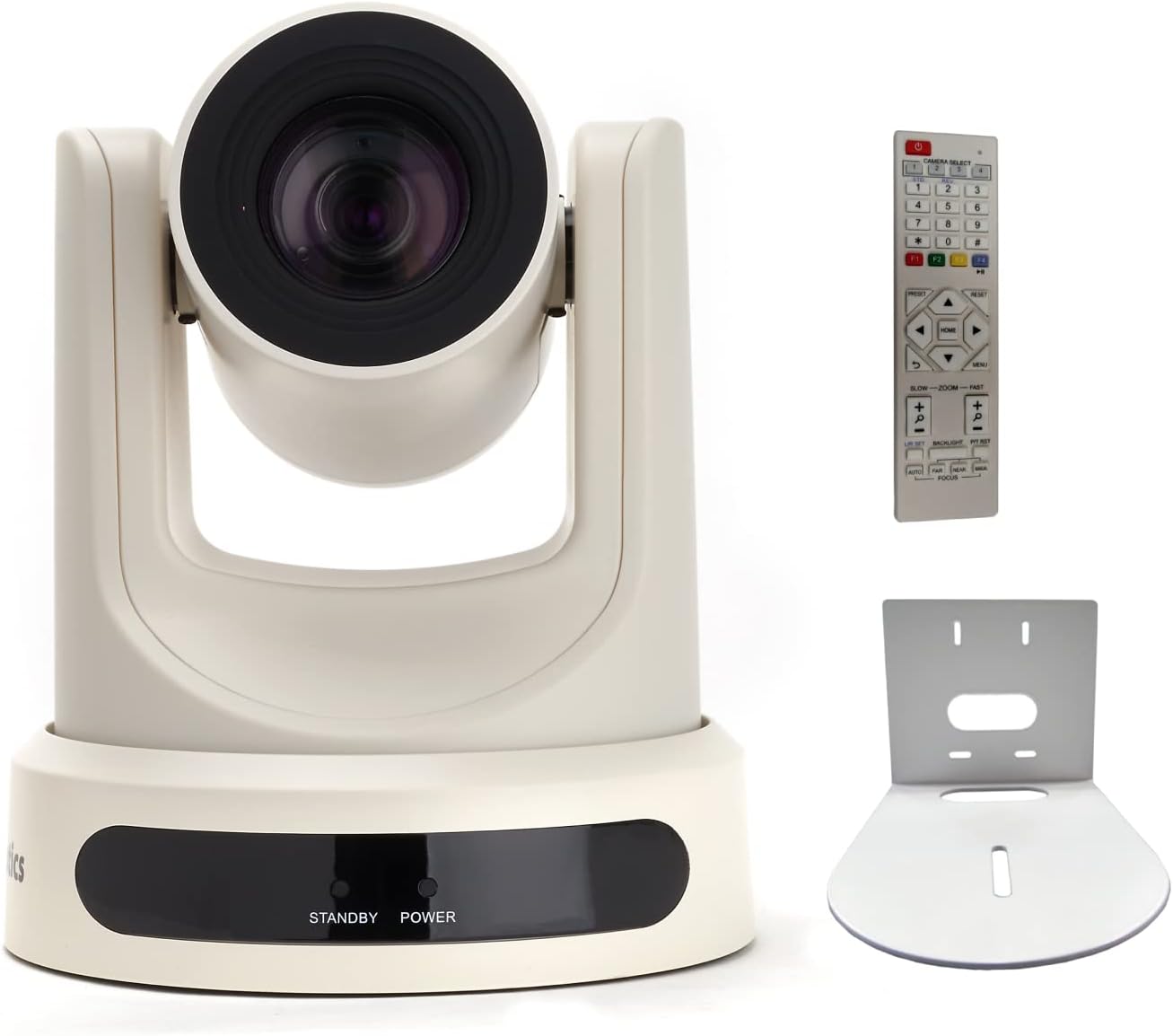30X SDI Gen 2 1080p Live Streaming Broadcast Camera with White Wall Mount Bracket L212