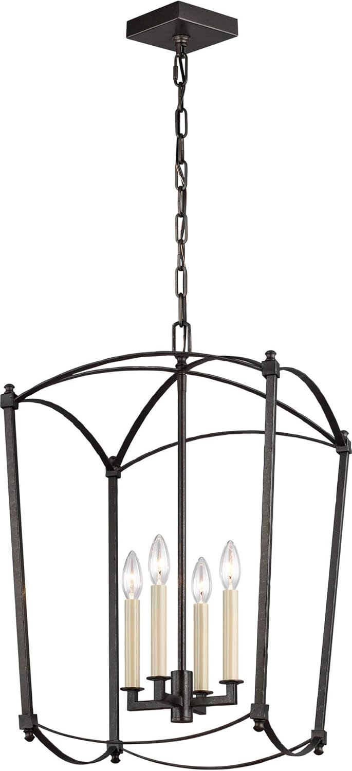 5-Light Antique Guild Candle Chandelier K1629