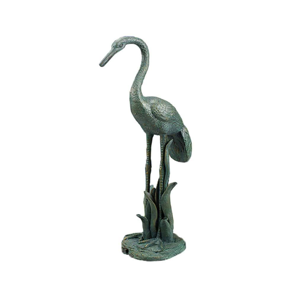 Standing Crane Fountain G7528