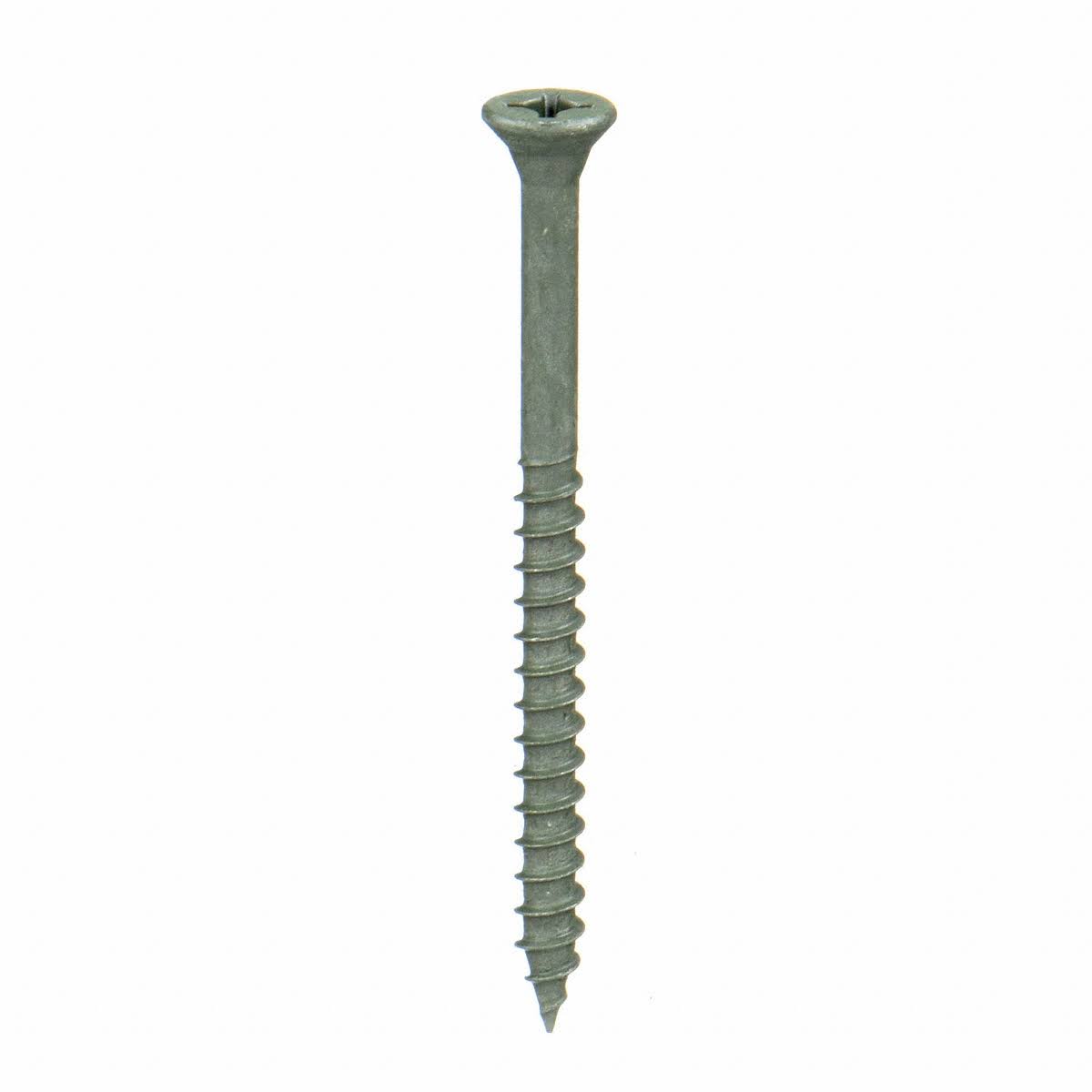 495 Pk Case Hardened Steel Wood Screws F44383